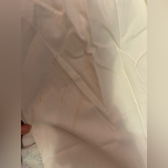 American eagle (AE) white linen beach pants - Picture 7 of 7